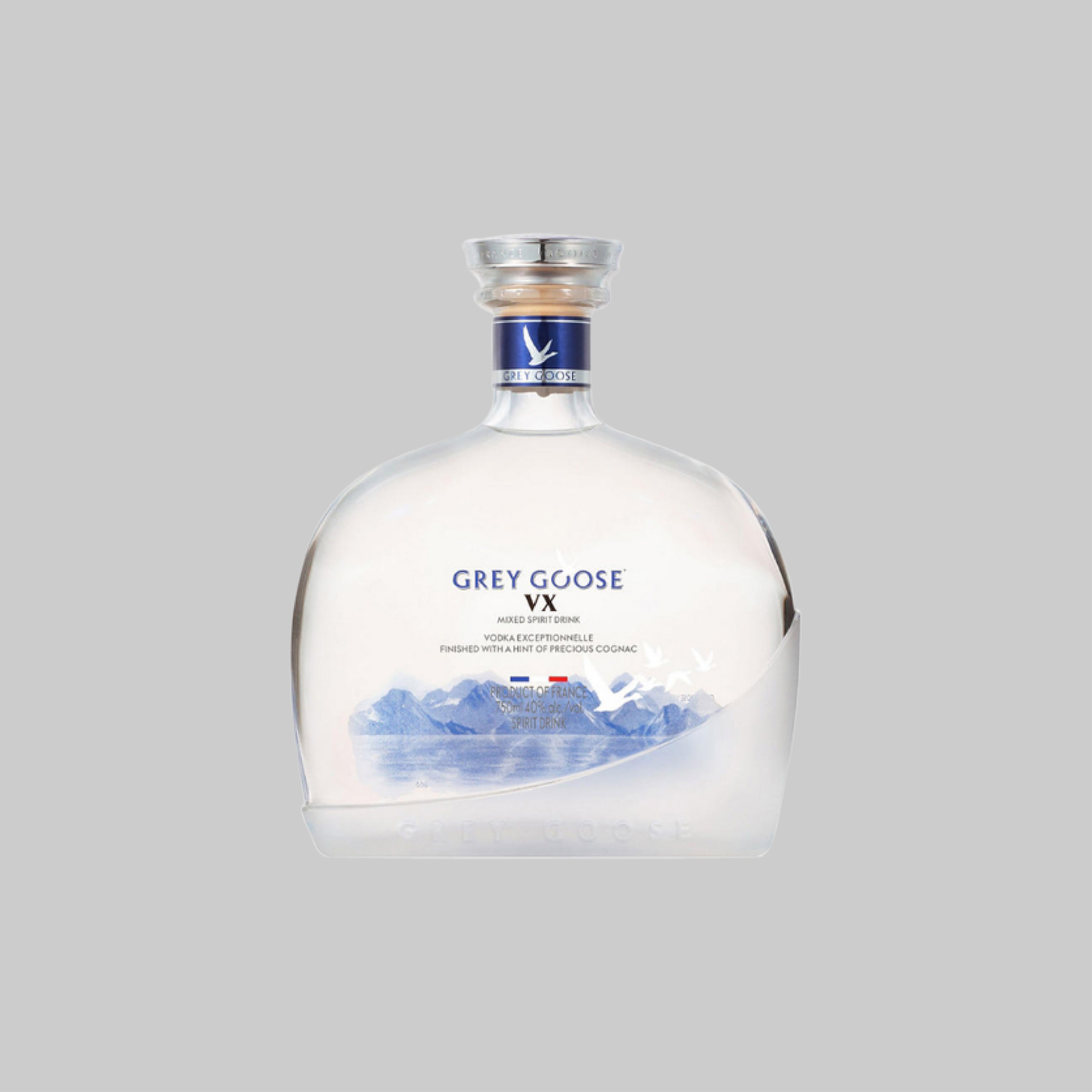 Grey Goose VX Vodka with a hint of Cognac 750ml 40.0% | TIME2DRINK